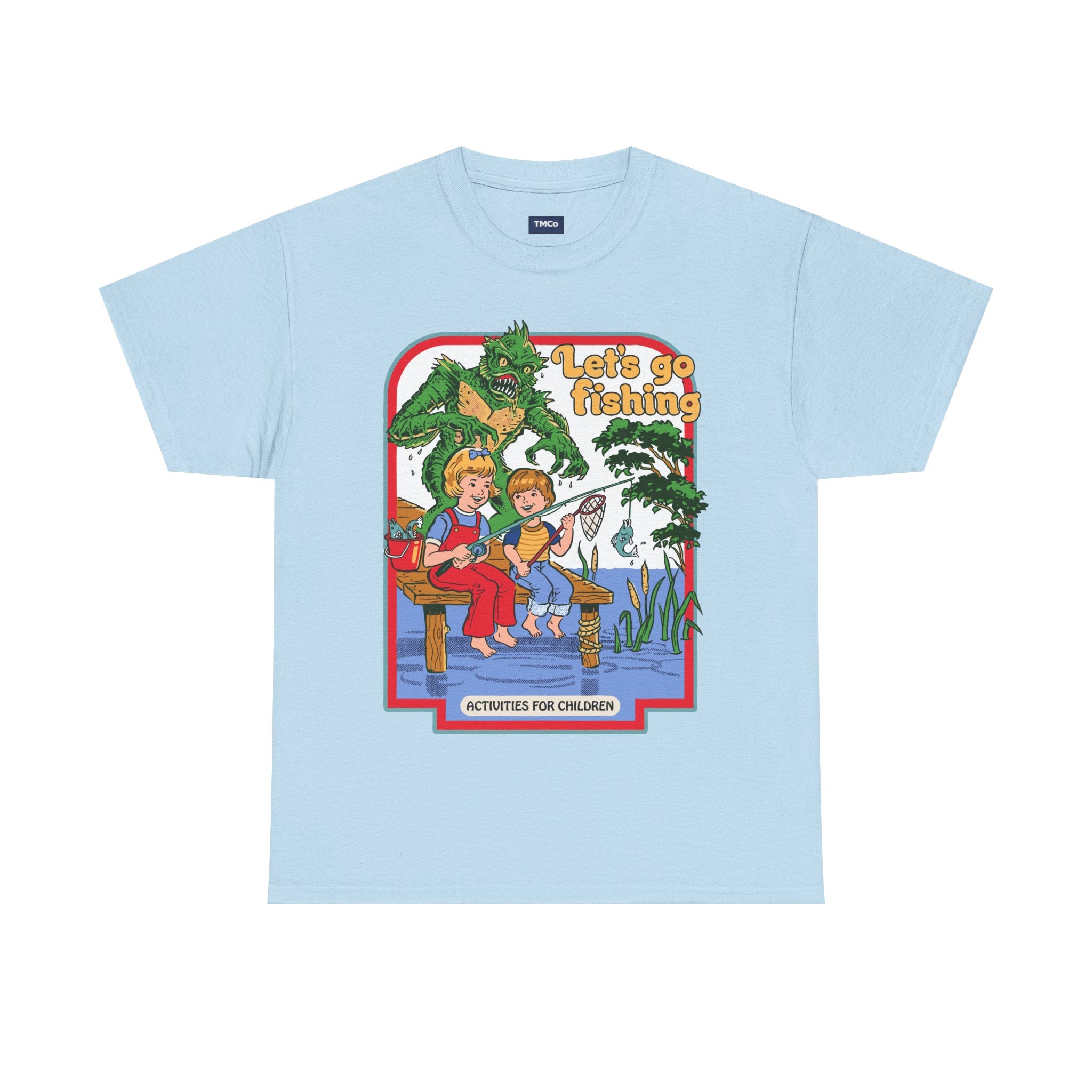 Let's Go Fishing T-Shirt — Retro Kids Fishing Graphic Tee
