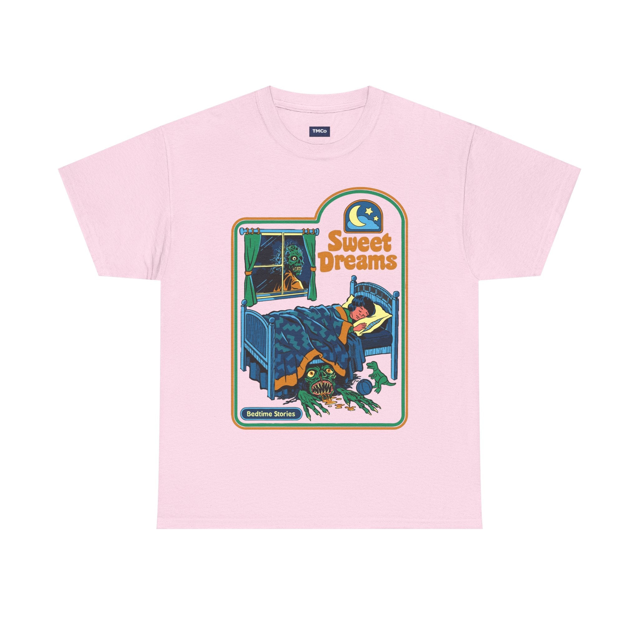 Sweet Dreams T‑Shirt — Retro Bedtime Graphic Tee