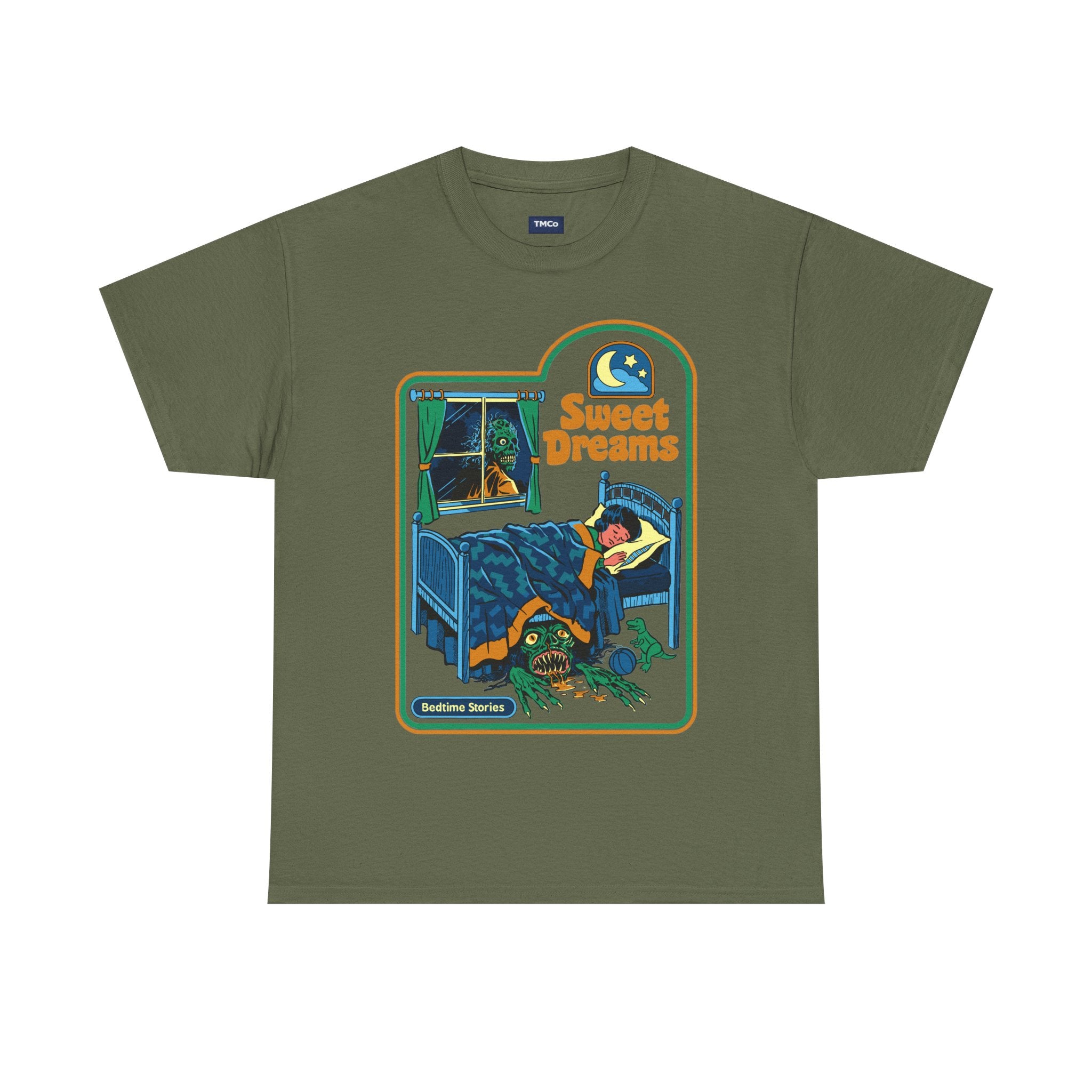 Sweet Dreams T‑Shirt — Retro Bedtime Graphic Tee