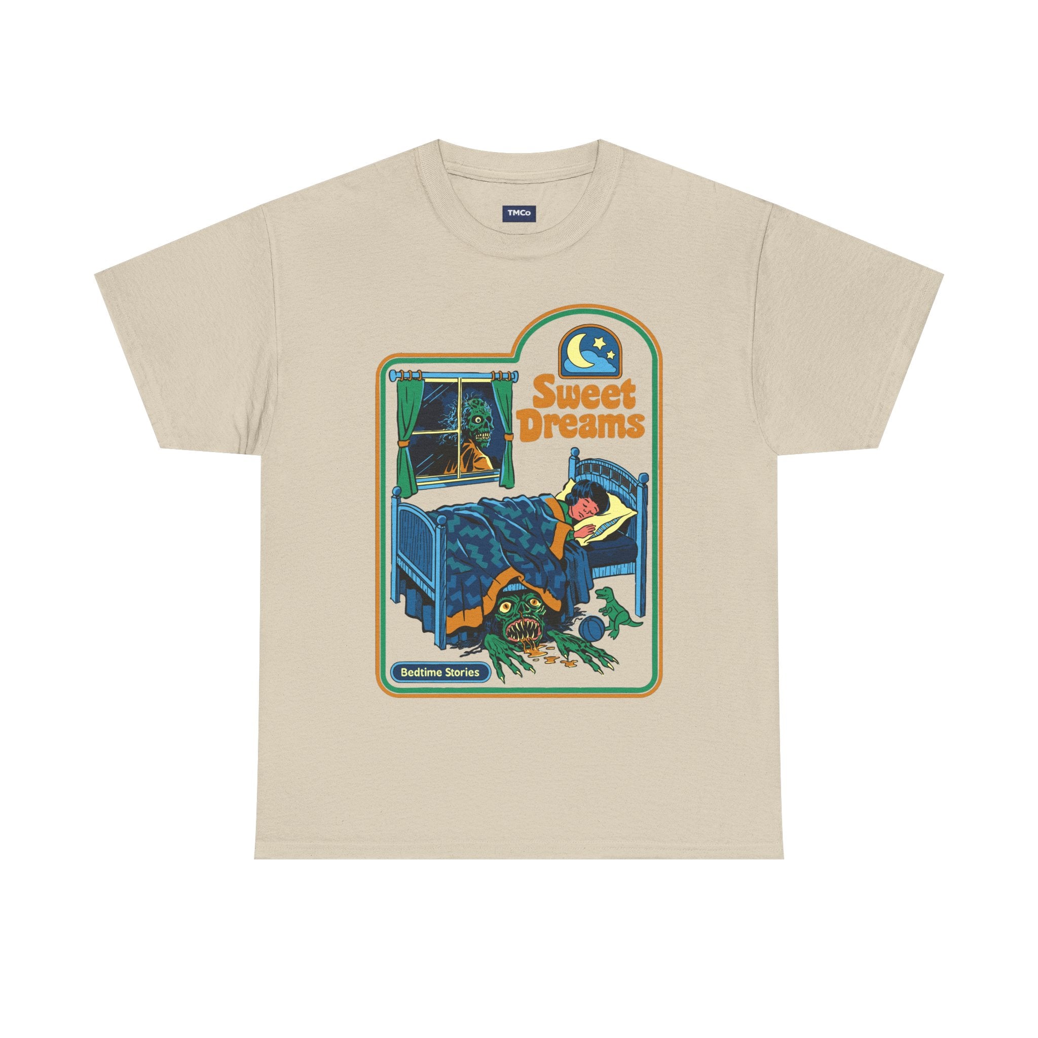Sweet Dreams T‑Shirt — Retro Bedtime Graphic Tee