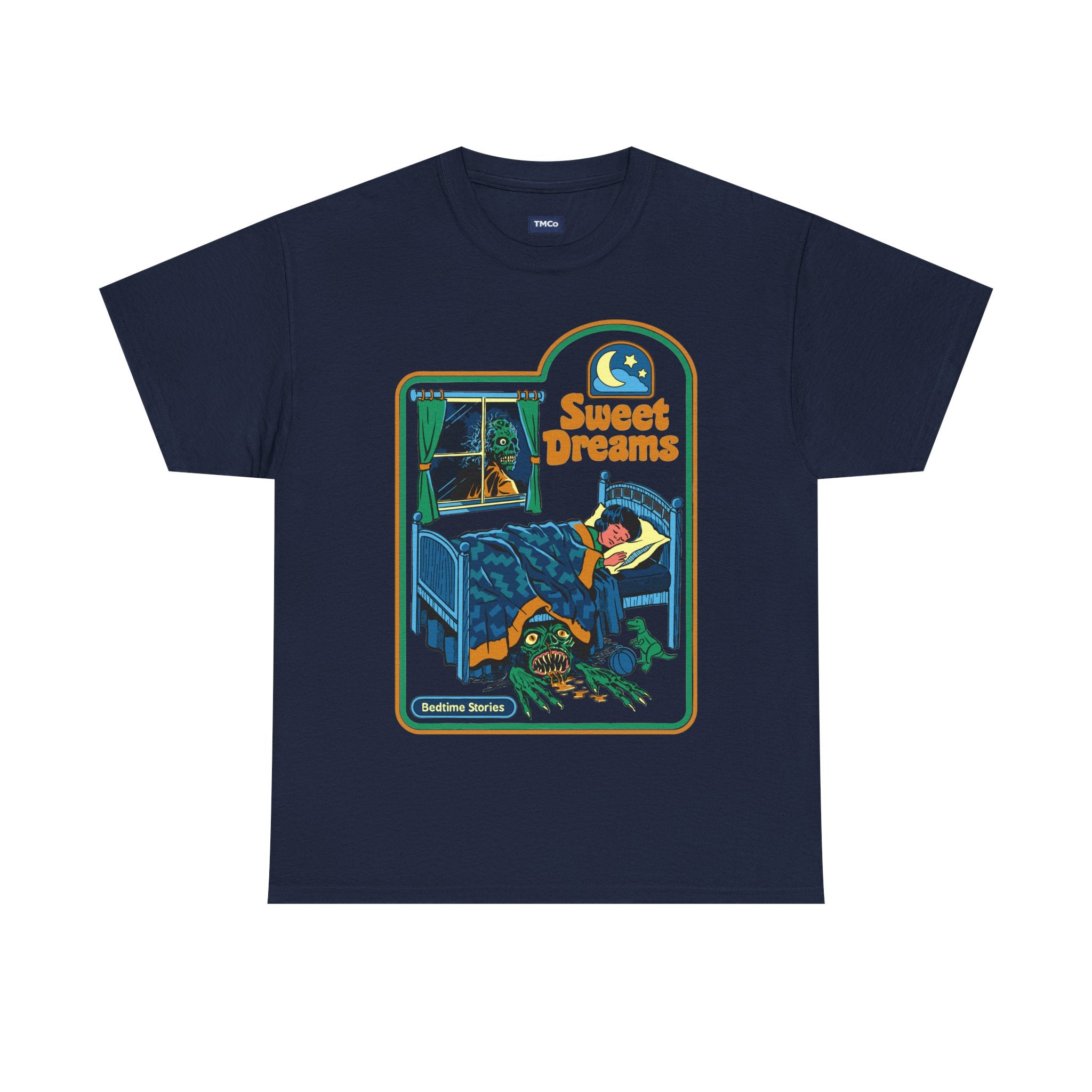 Sweet Dreams T‑Shirt — Retro Bedtime Graphic Tee