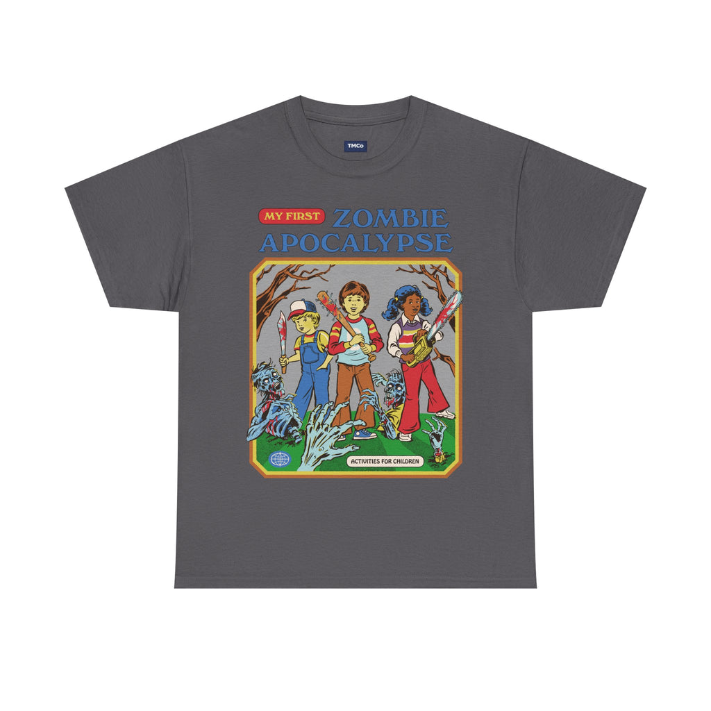 Zombie Apocalypse Tee — My First Zombie Apocalypse Retro Kids Adventure Shirt