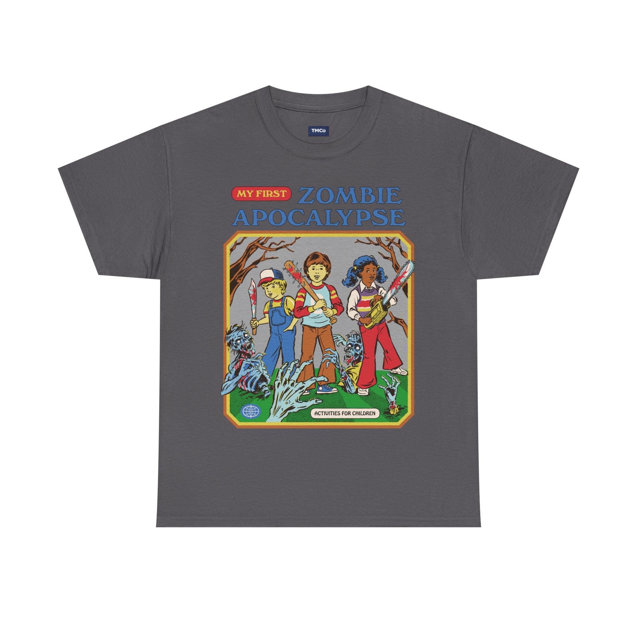 Zombie Apocalypse Tee — My First Zombie Apocalypse Retro Kids Adventure Shirt