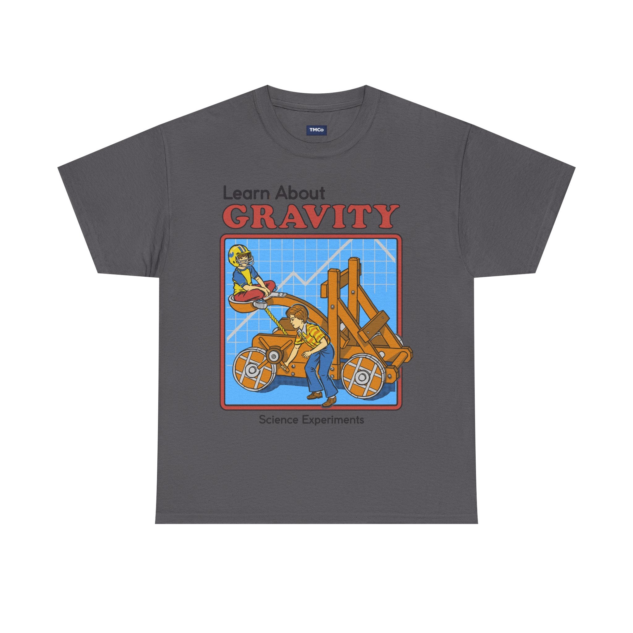 Gravity Science T-Shirt — Learn About Gravity Vintage Science Experiment Tee