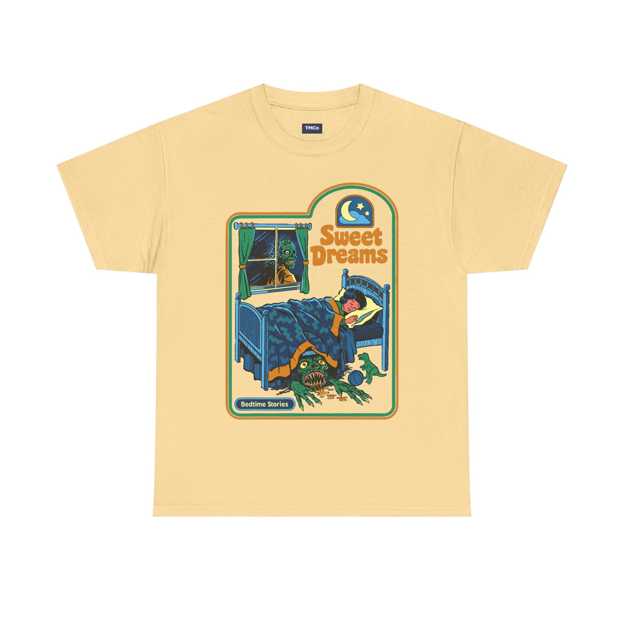 Sweet Dreams T‑Shirt — Retro Bedtime Graphic Tee
