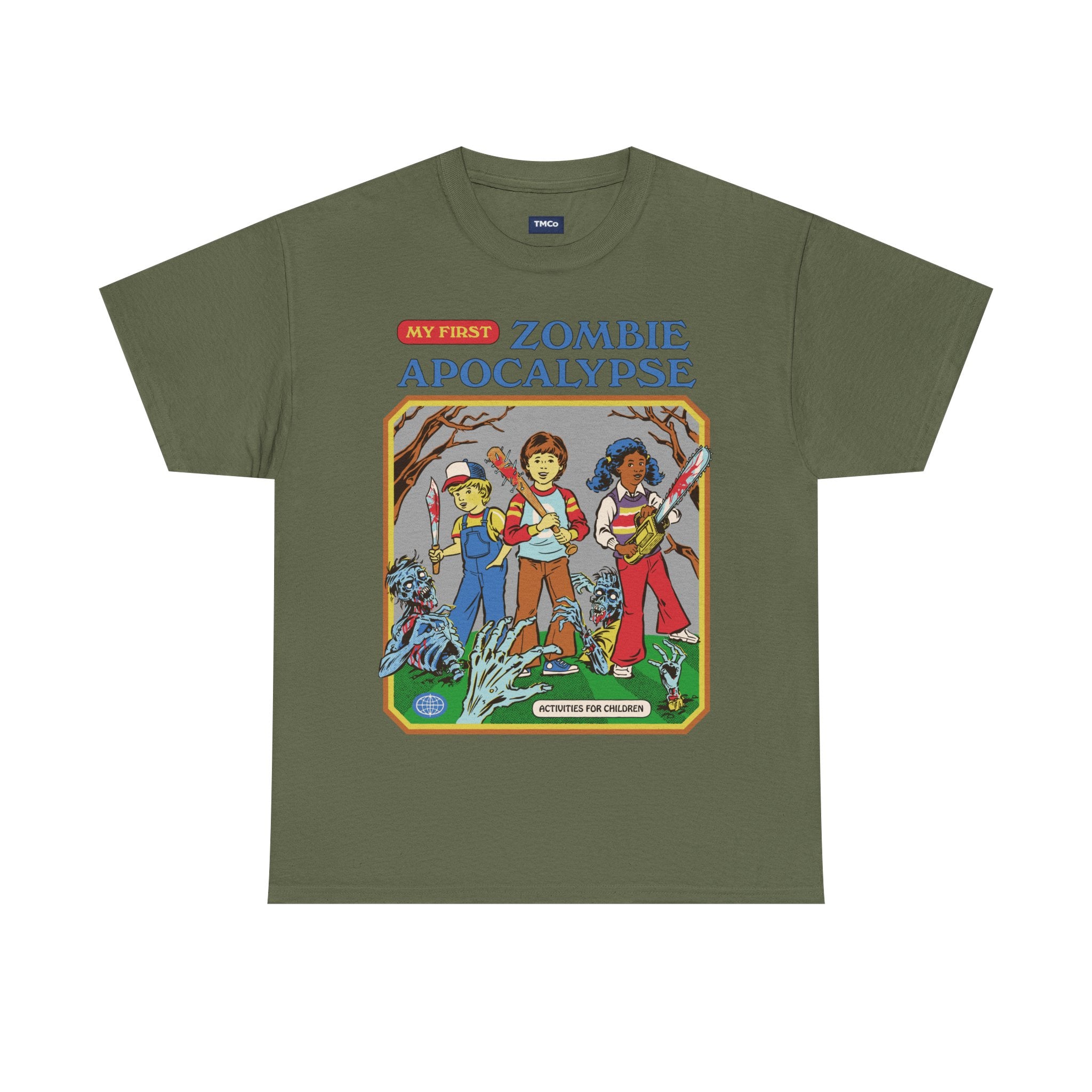 Zombie Apocalypse Tee — My First Zombie Apocalypse Retro Kids Adventure Shirt