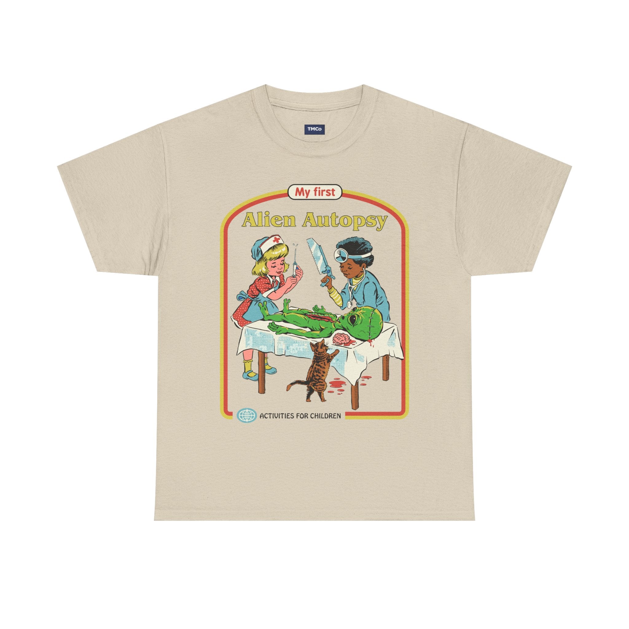 Alien Autopsy Tee — Retro Kids' Style Sci‑Fi Graphic T-Shirt