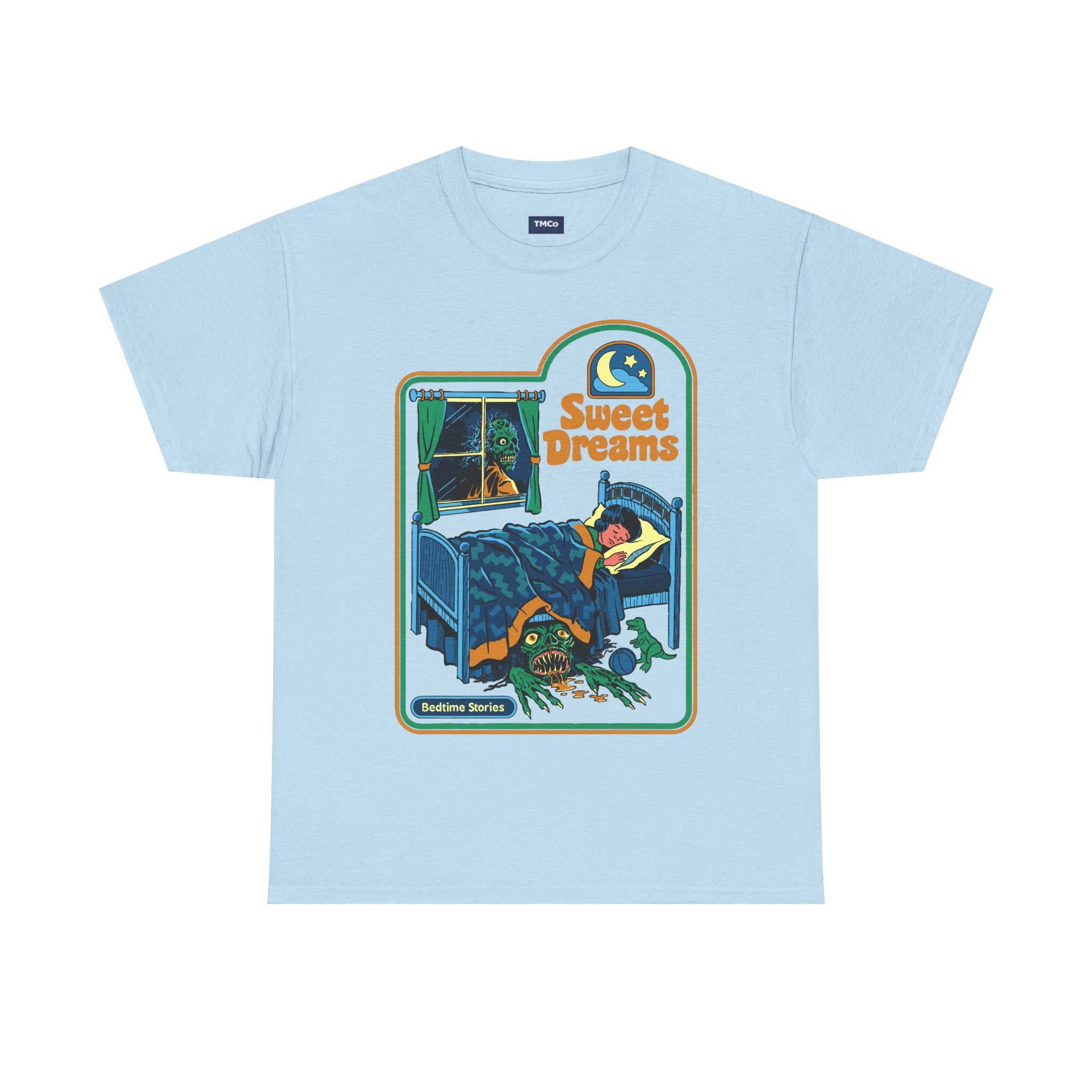 Sweet Dreams T‑Shirt — Retro Bedtime Graphic Tee