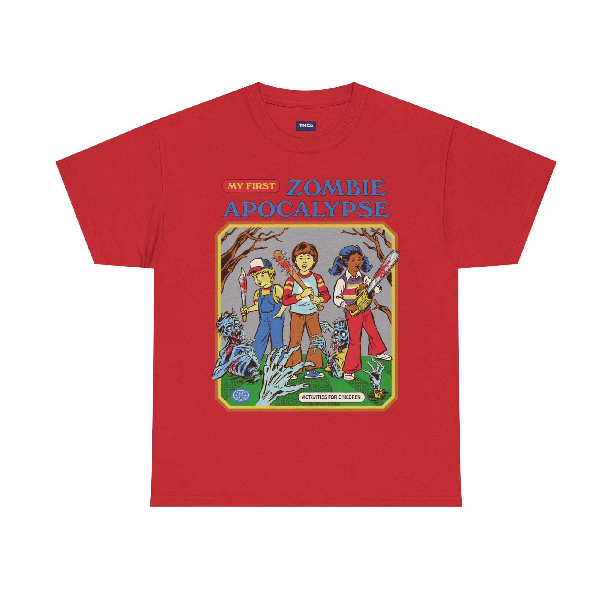 Zombie Apocalypse Tee — My First Zombie Apocalypse Retro Kids Adventure Shirt