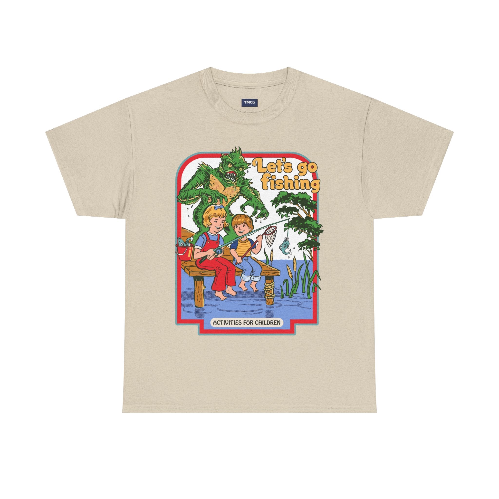 Let's Go Fishing T-Shirt — Retro Kids Fishing Graphic Tee