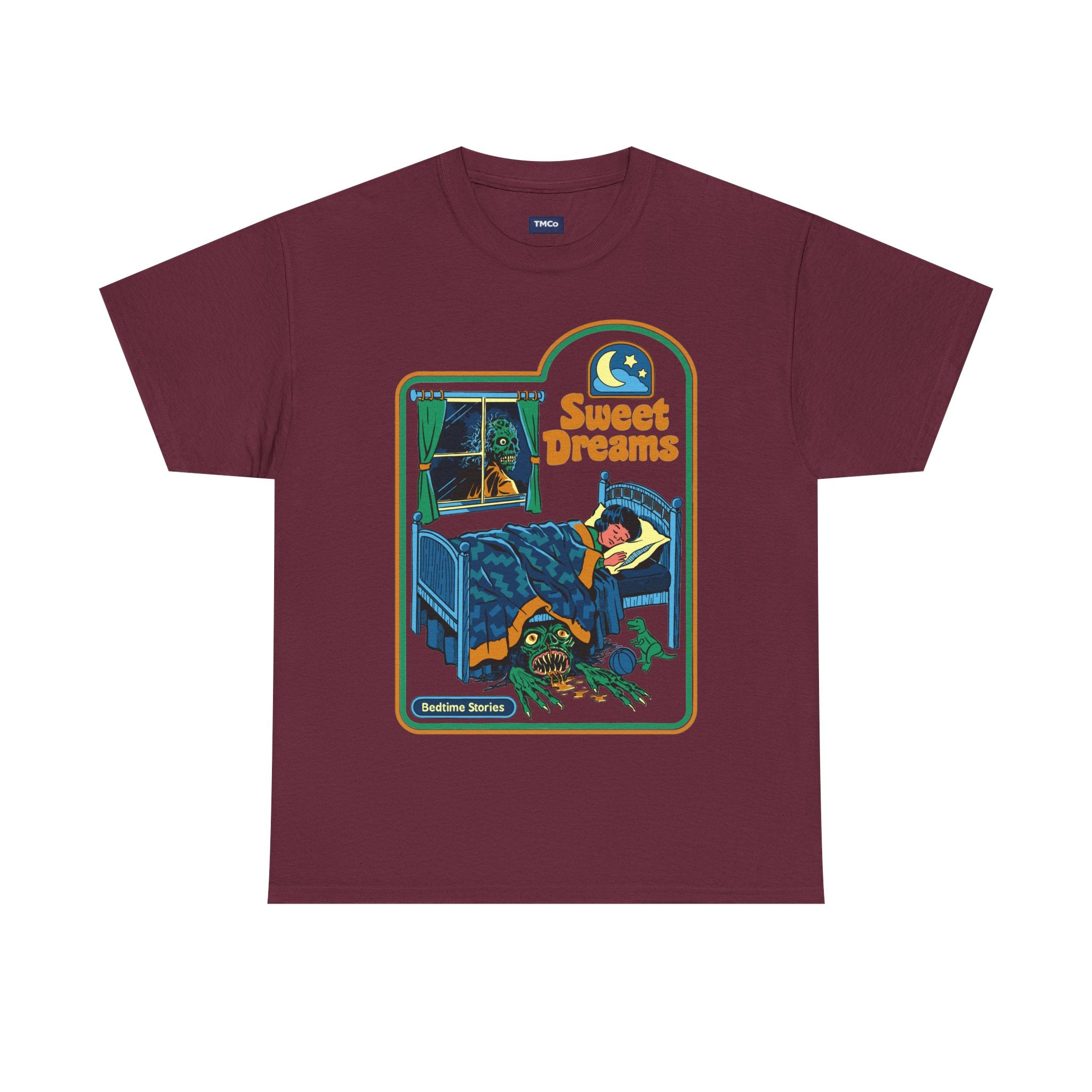 Sweet Dreams T‑Shirt — Retro Bedtime Graphic Tee