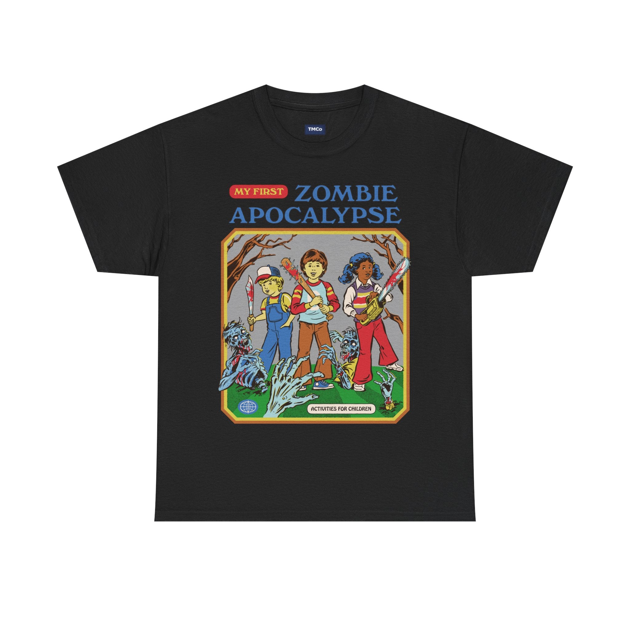 Zombie Apocalypse Tee — My First Zombie Apocalypse Retro Kids Adventure Shirt