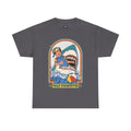 Stay Positive! Shark Retro Graphic Tee