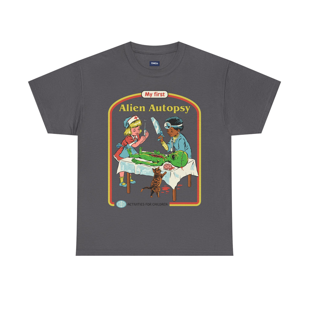 Alien Autopsy Tee — Retro Kids' Style Sci‑Fi Graphic T-Shirt