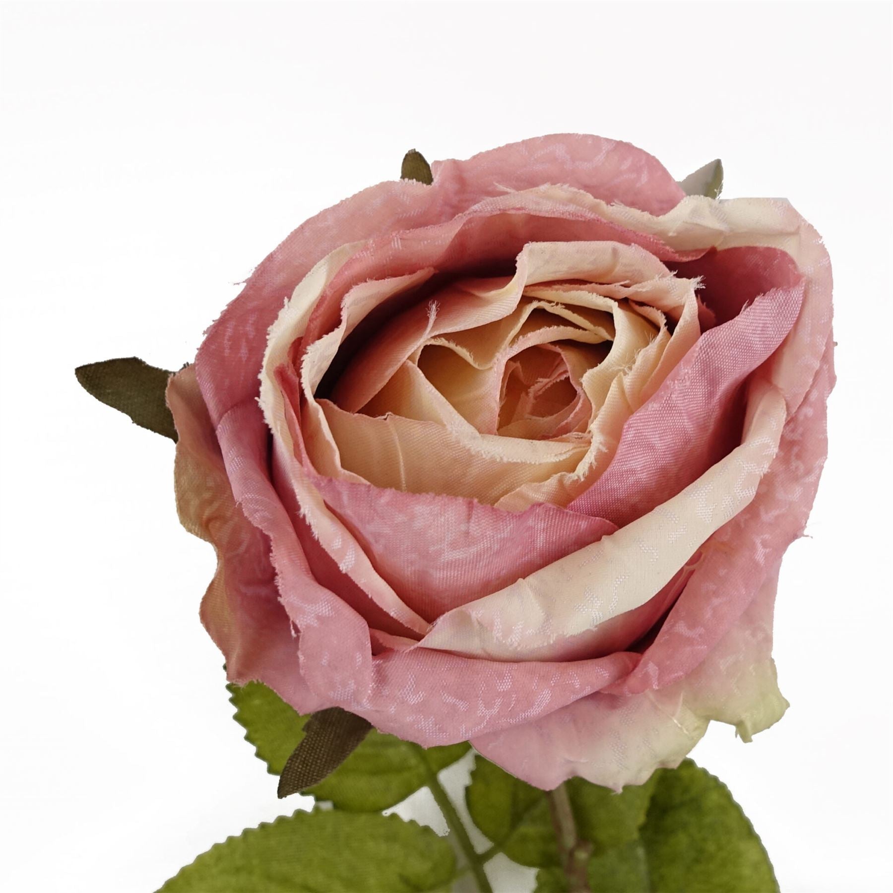 Pack of 6 x 70cm Artificial Light Pink Rose-1