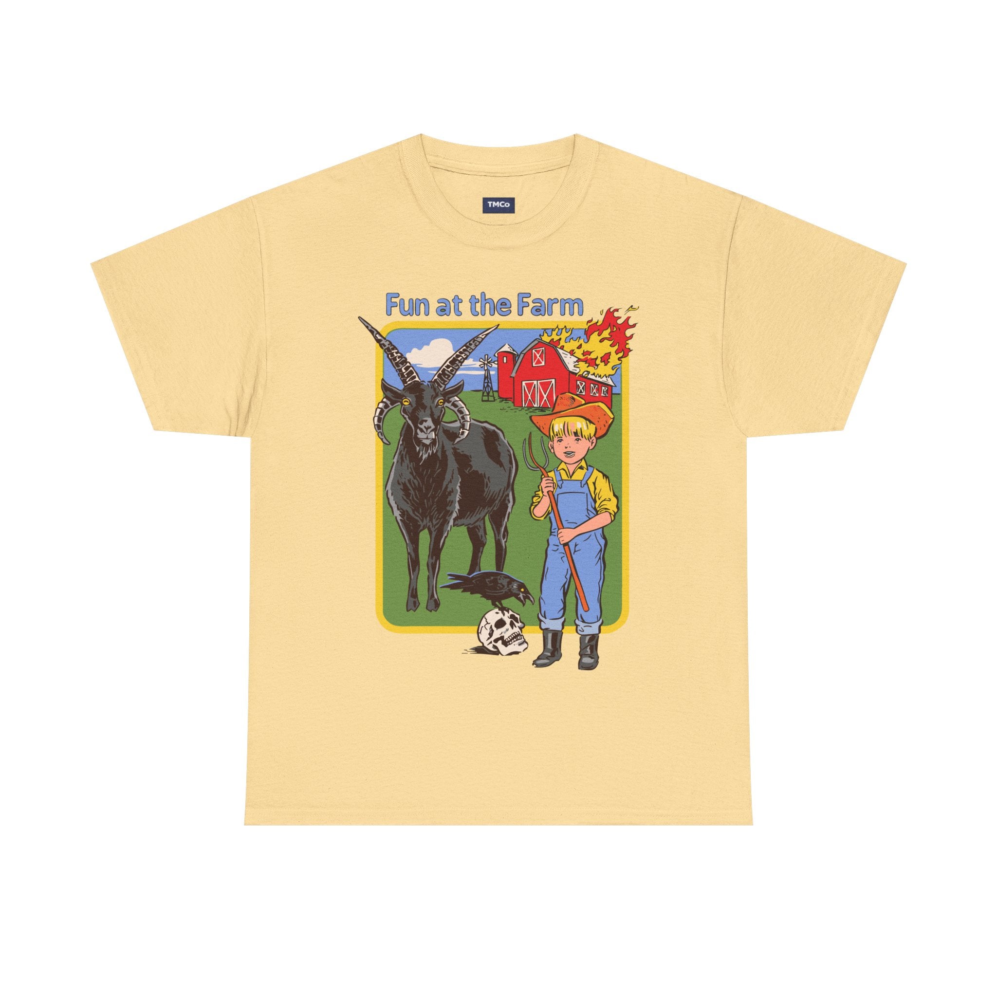 Farm Kids Graphic Tee — "Fun at the Farm" Vintage Barnyard Shirt