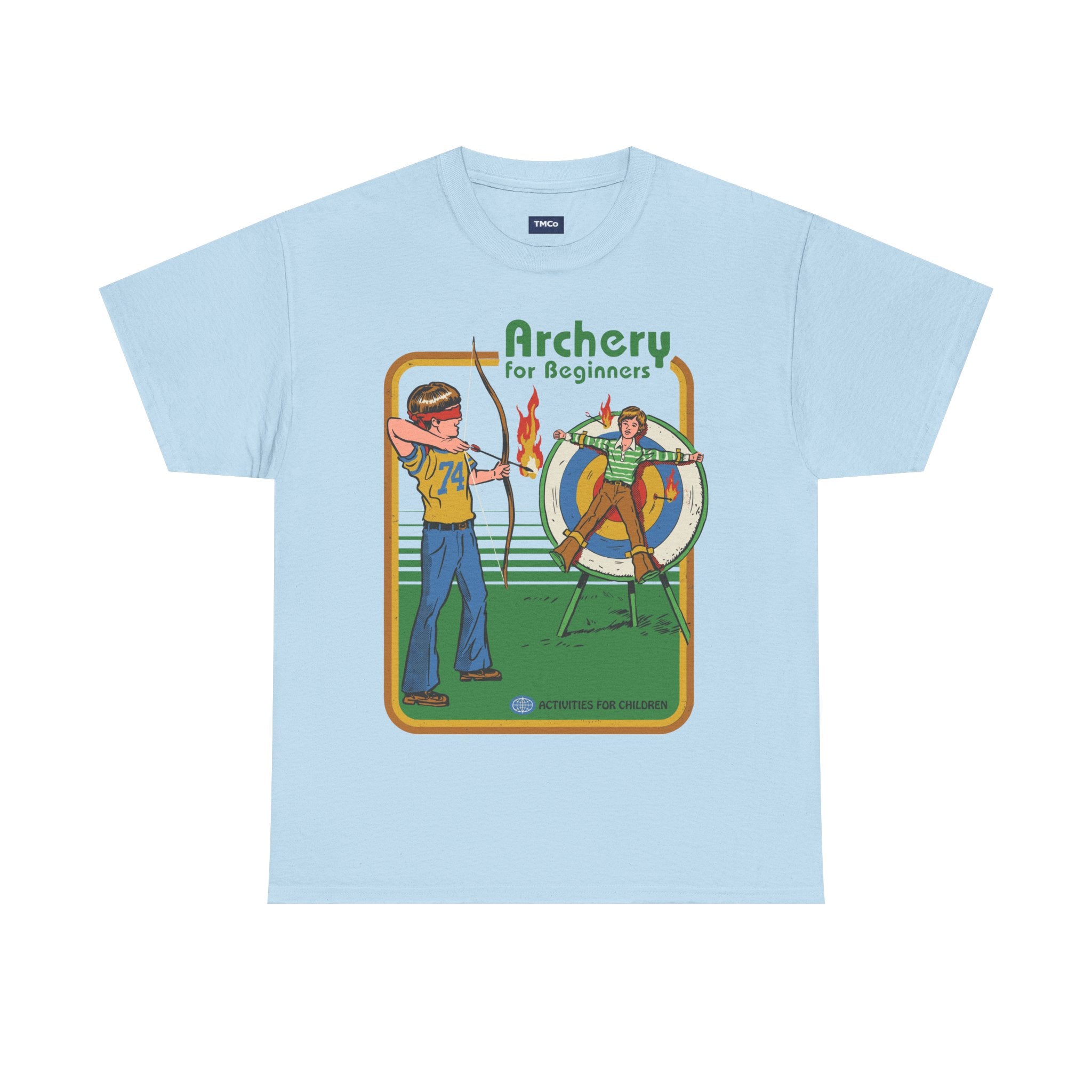 Archery for Beginners Tee - Retro Instructional Archery Graphic T-Shirt