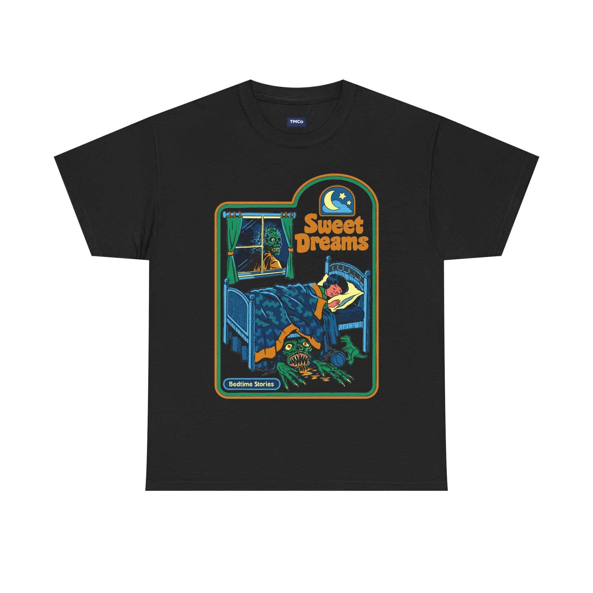 Sweet Dreams T‑Shirt — Retro Bedtime Graphic Tee