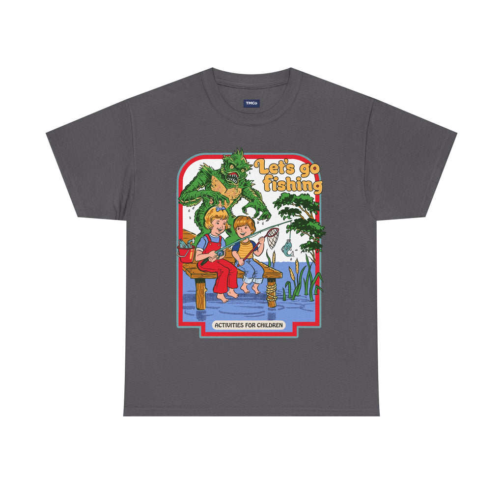Let's Go Fishing T-Shirt — Retro Kids Fishing Graphic Tee