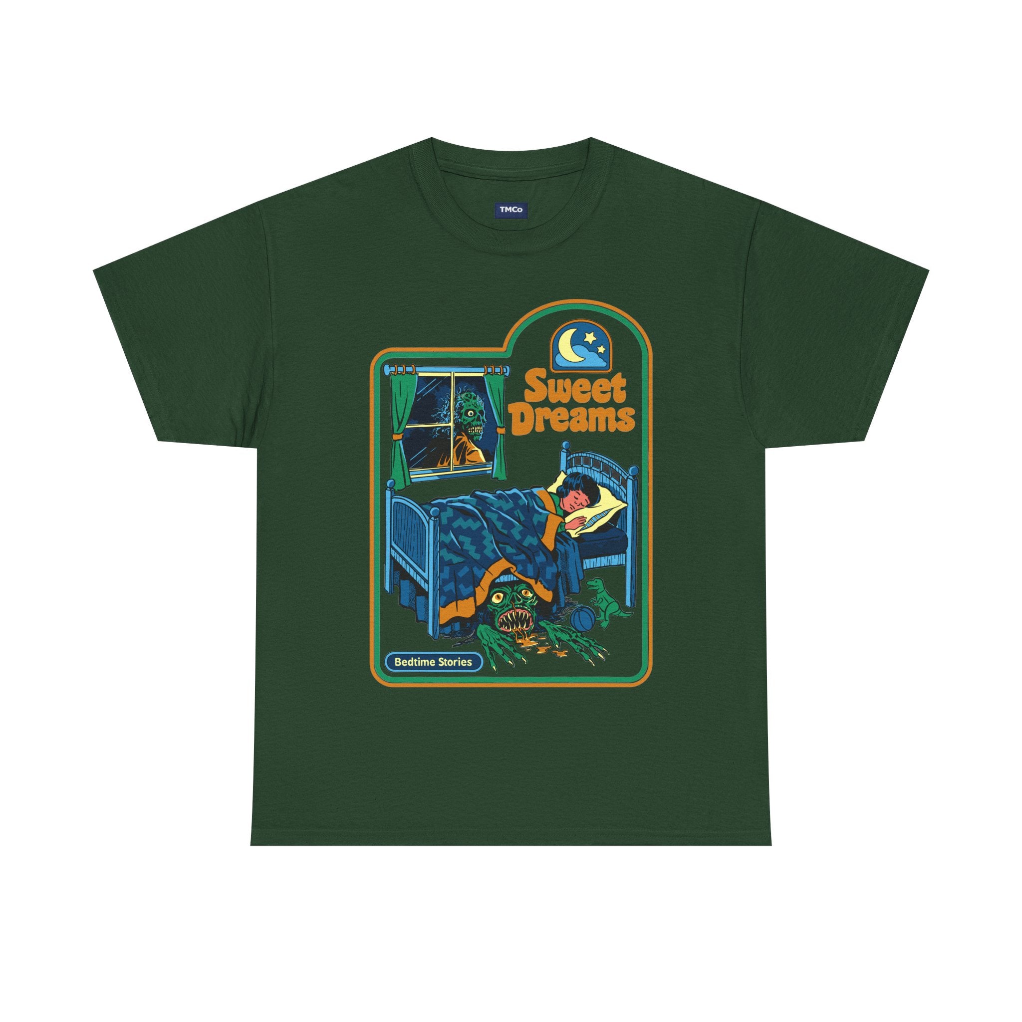 Sweet Dreams T‑Shirt — Retro Bedtime Graphic Tee