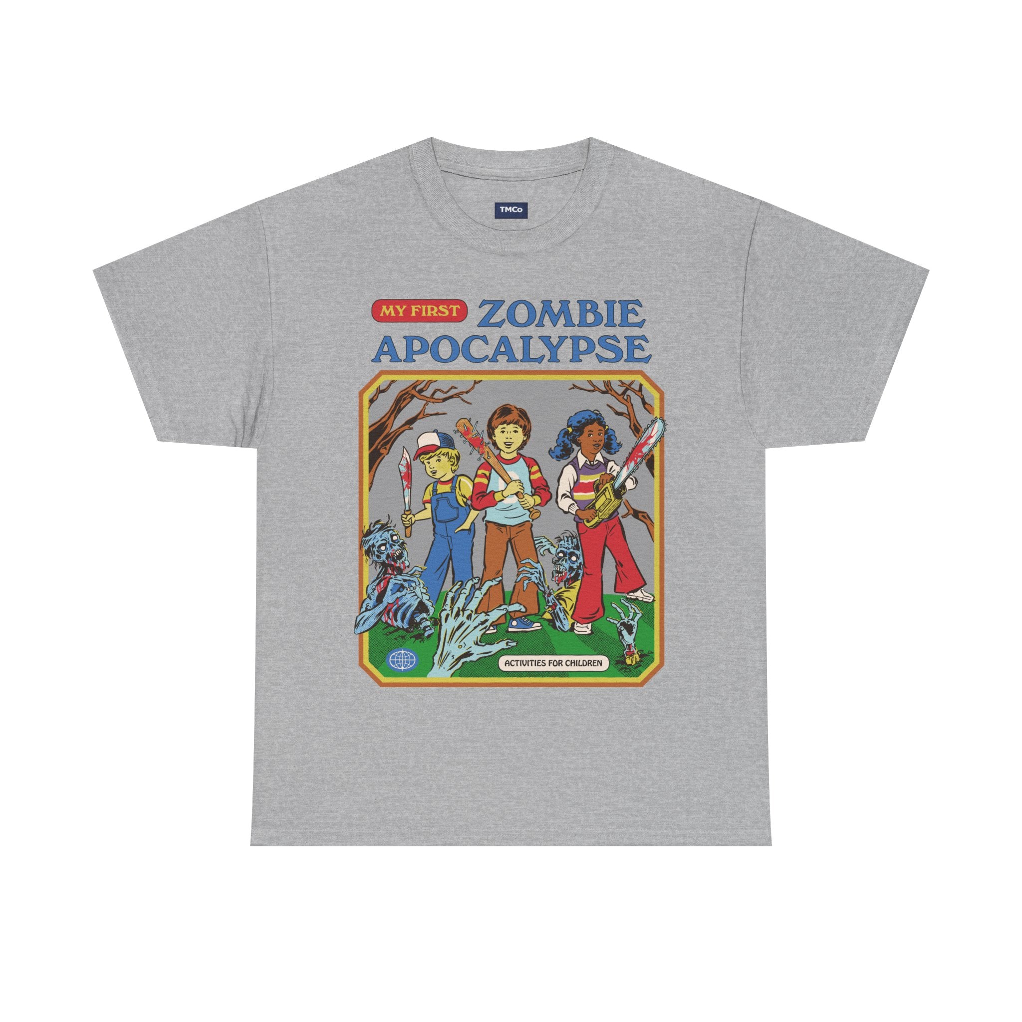 Zombie Apocalypse Tee — My First Zombie Apocalypse Retro Kids Adventure Shirt