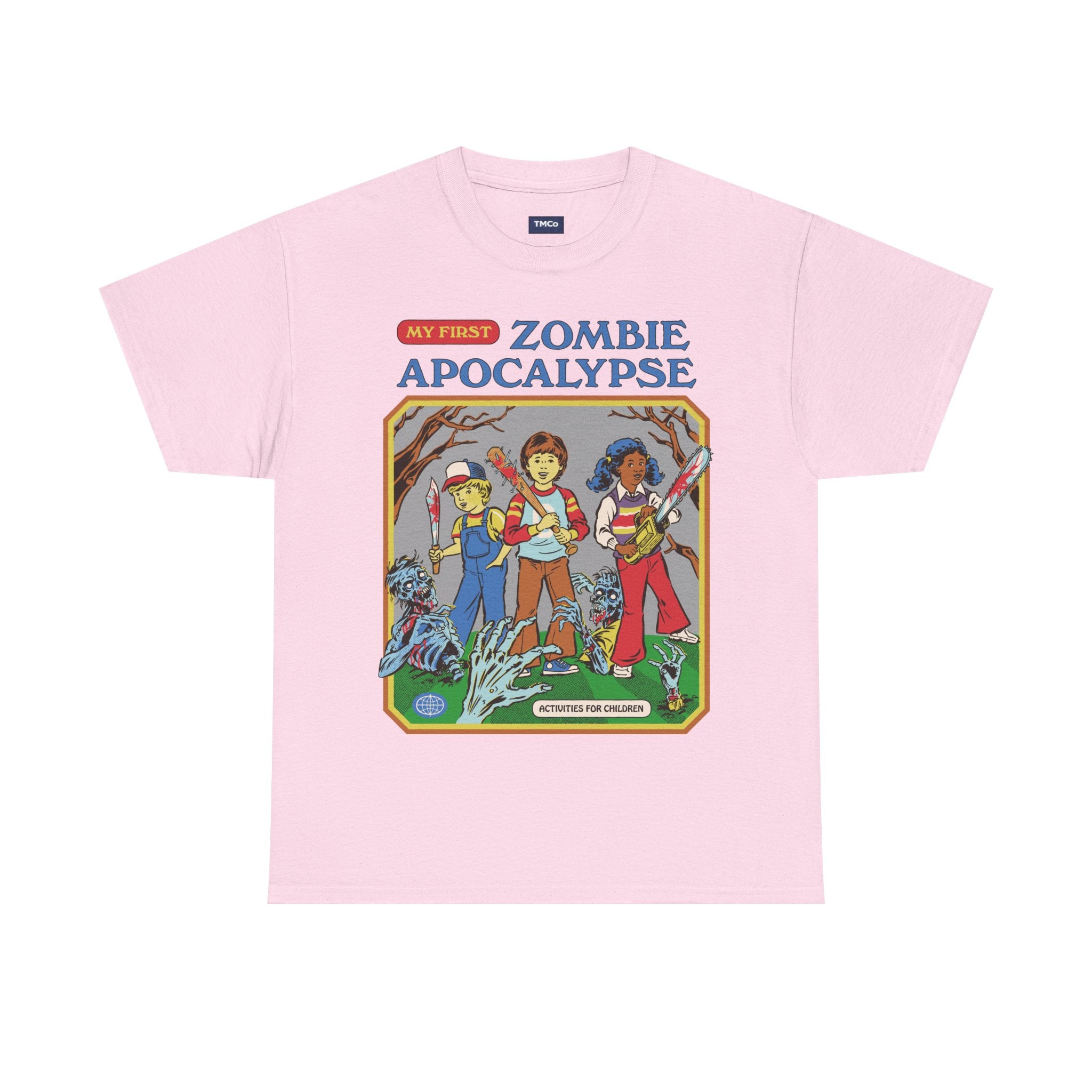 Zombie Apocalypse Tee — My First Zombie Apocalypse Retro Kids Adventure Shirt