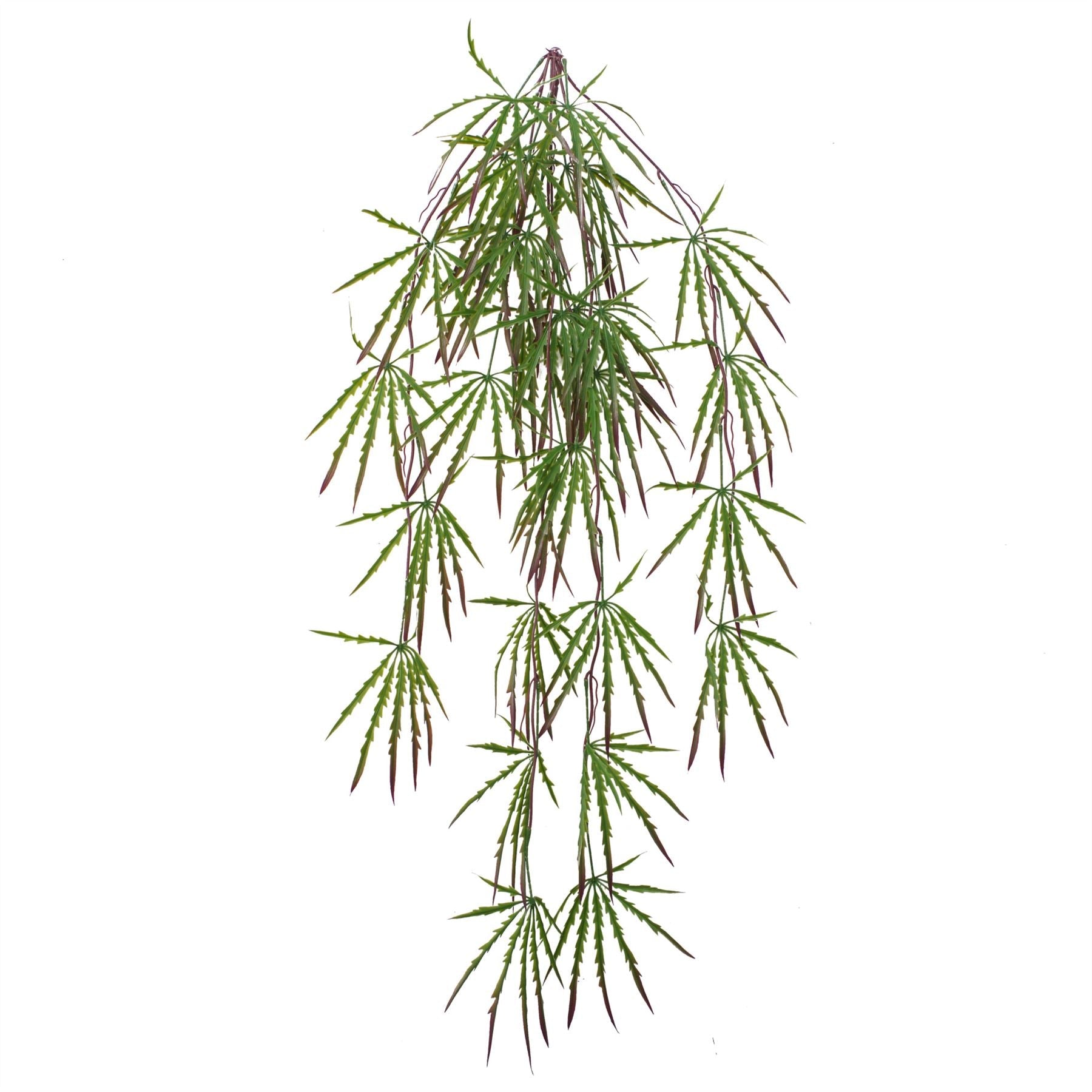 Artificial Foliage Hanging Acer Fern Plant-0