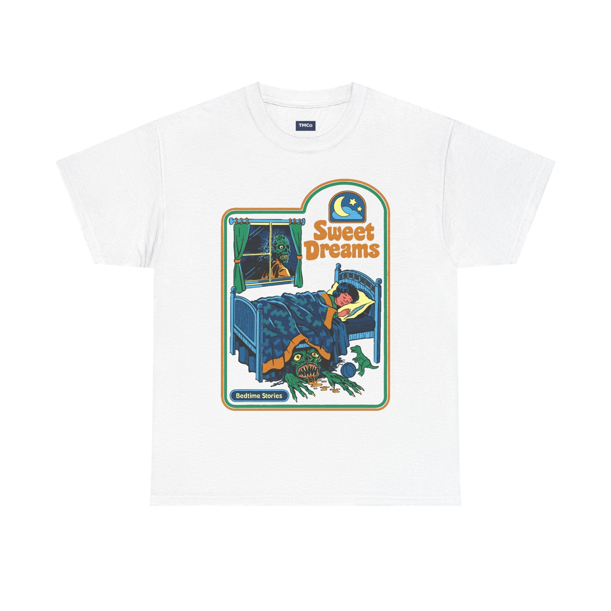 Sweet Dreams T‑Shirt — Retro Bedtime Graphic Tee
