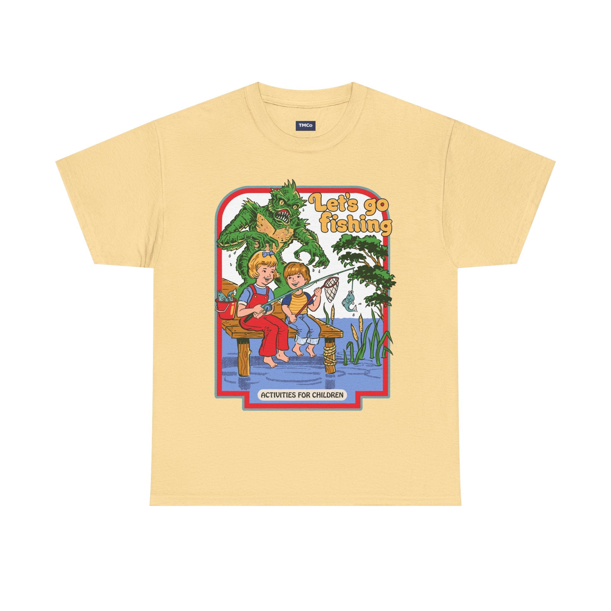 Let's Go Fishing T-Shirt — Retro Kids Fishing Graphic Tee
