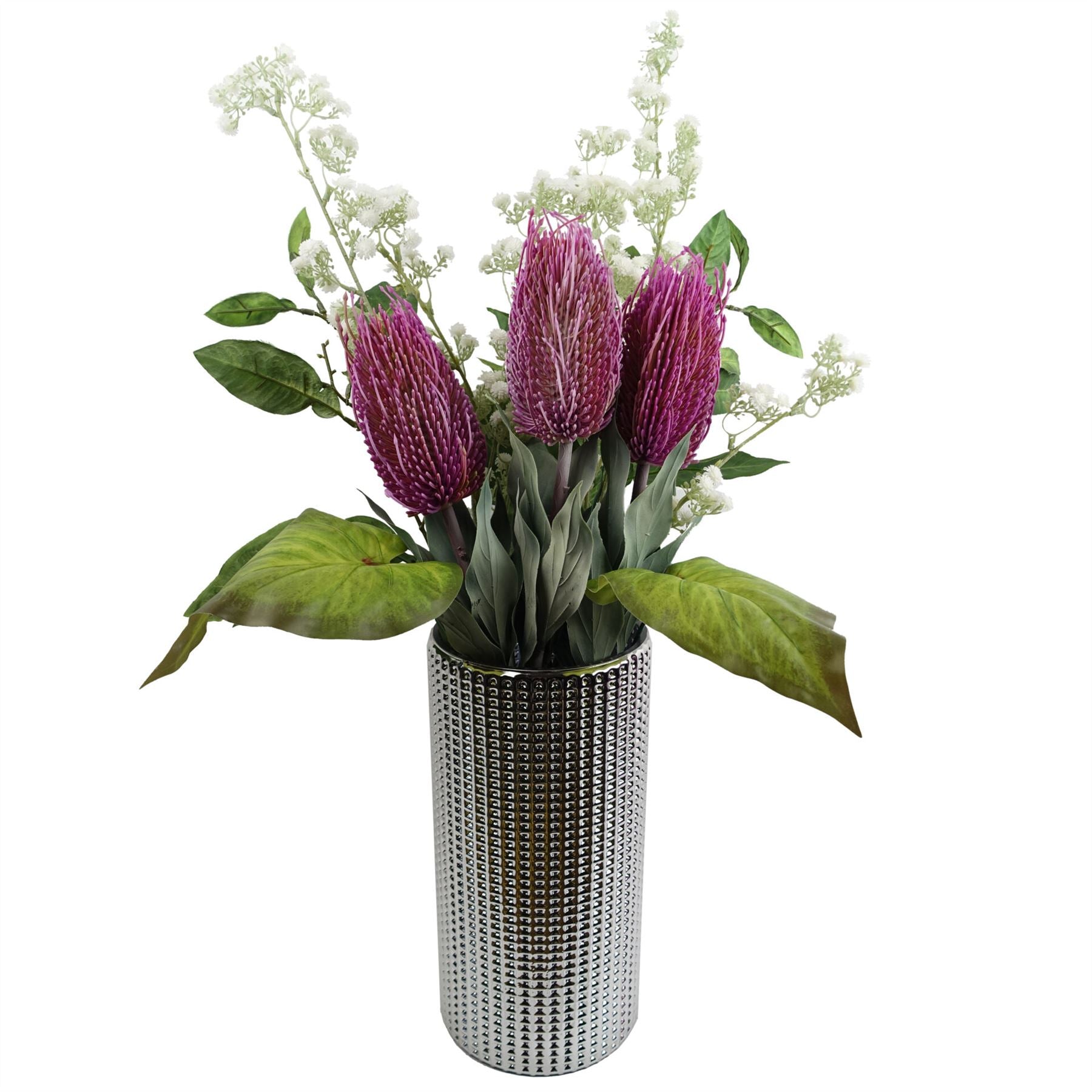 Pack of 6 x 85cm Gypsophila White Stem-3
