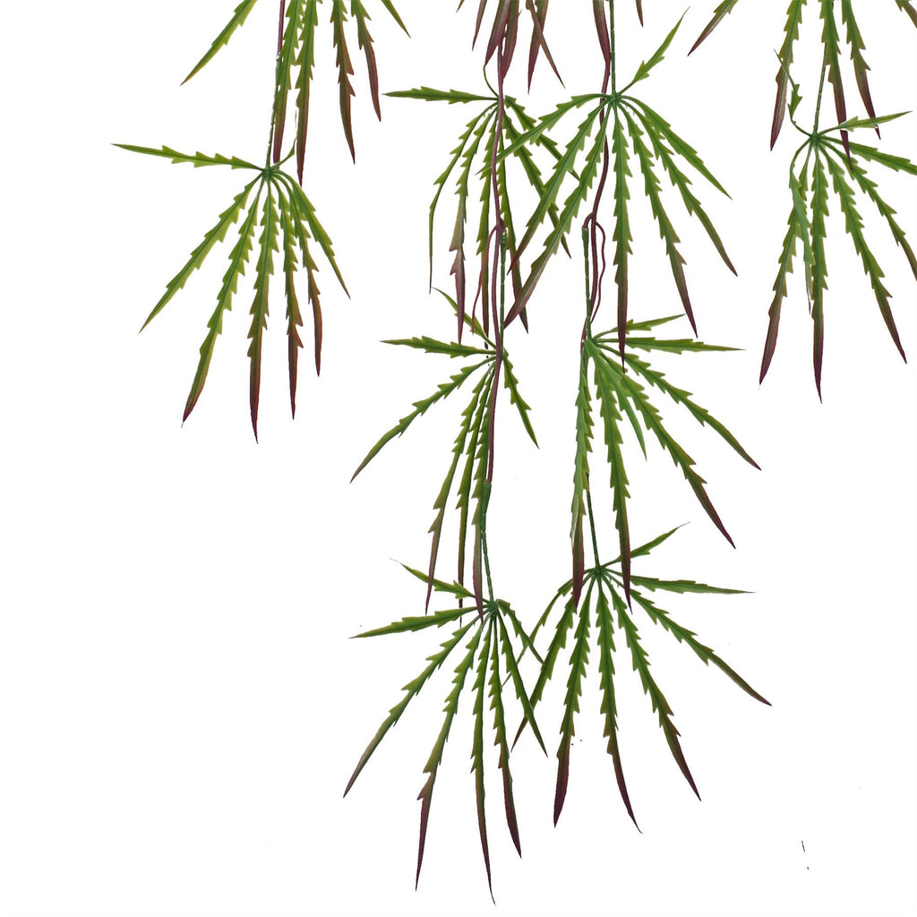 Artificial Foliage Hanging Acer Fern Plant-4