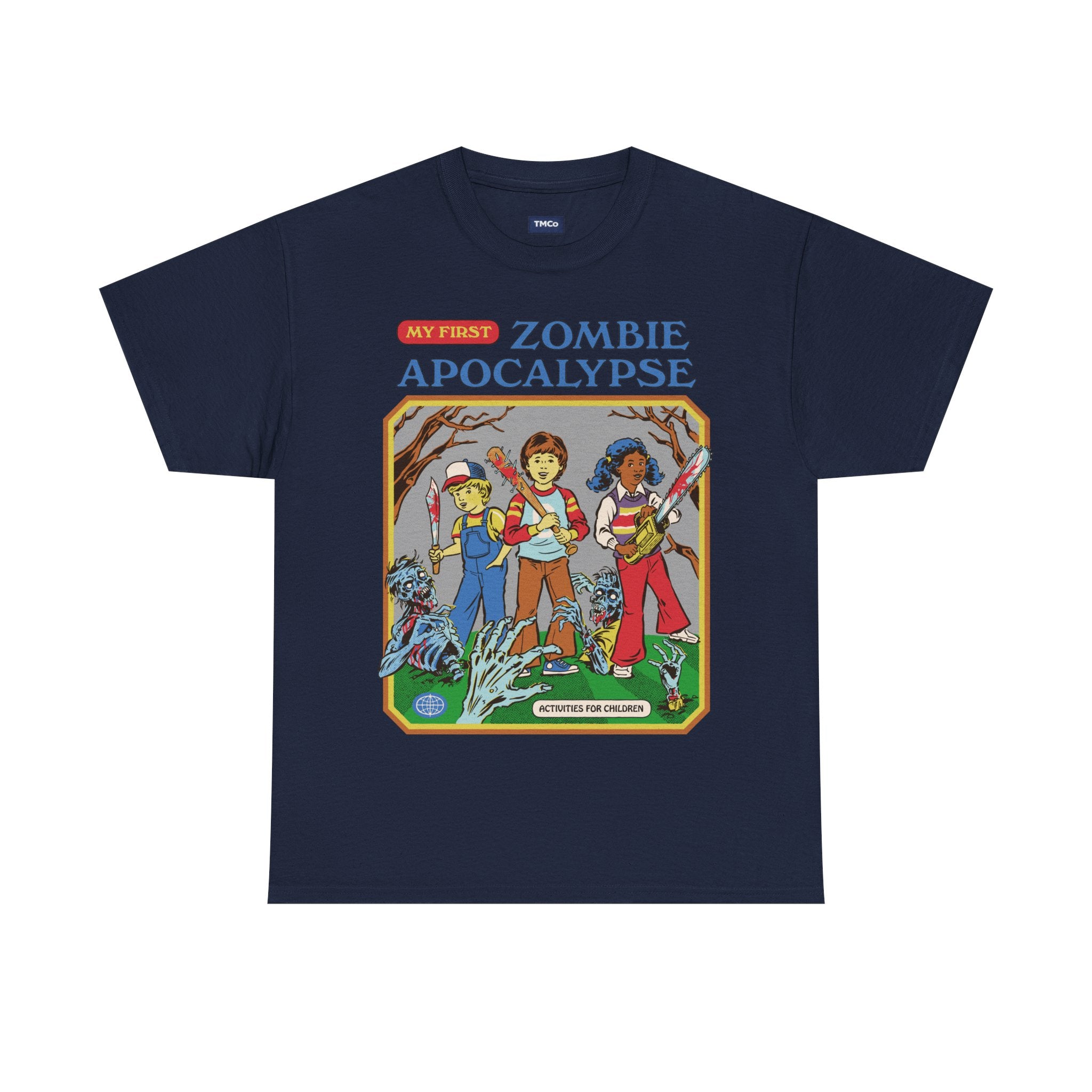 Zombie Apocalypse Tee — My First Zombie Apocalypse Retro Kids Adventure Shirt