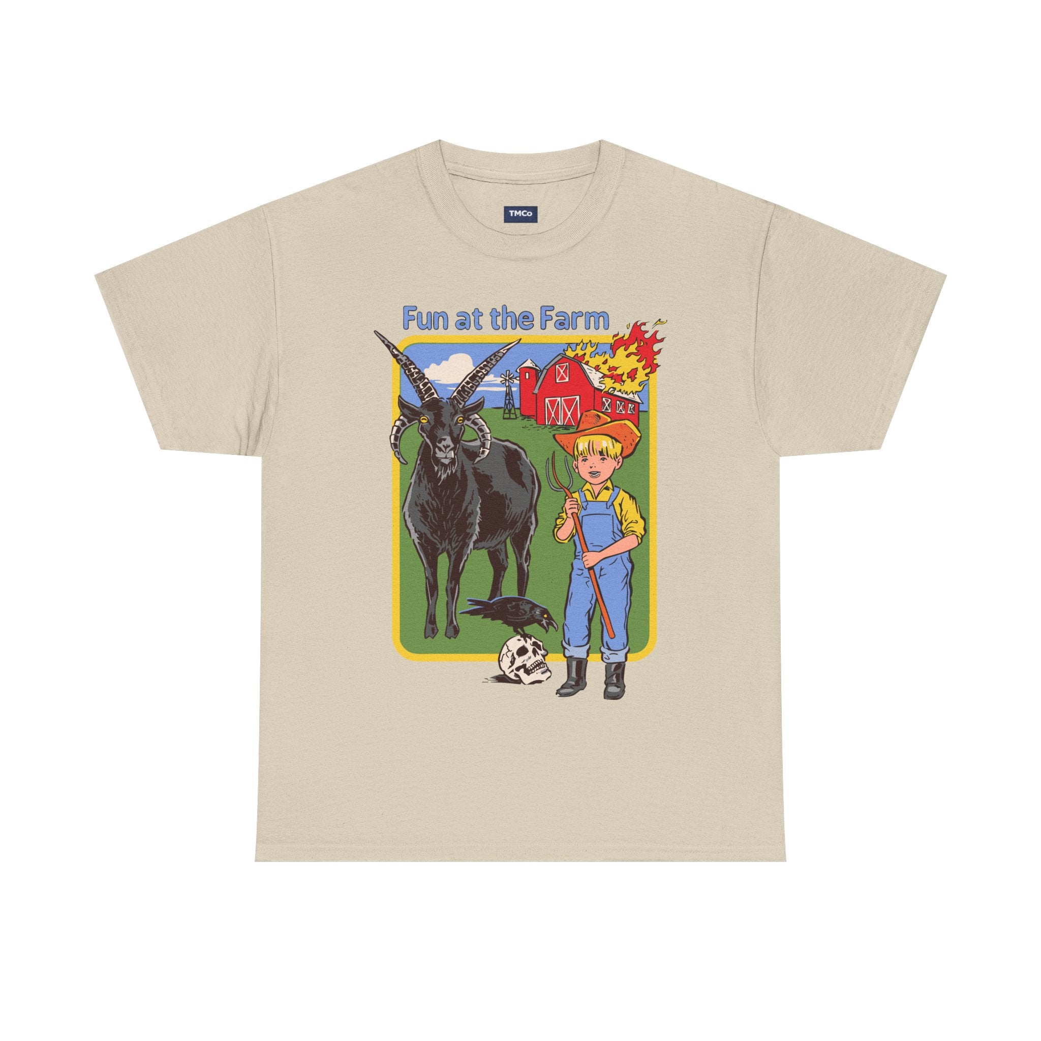 Farm Kids Graphic Tee — "Fun at the Farm" Vintage Barnyard Shirt