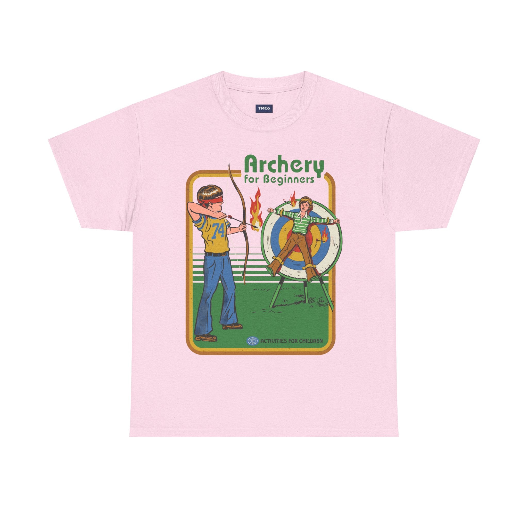 Archery for Beginners Tee - Retro Instructional Archery Graphic T-Shirt