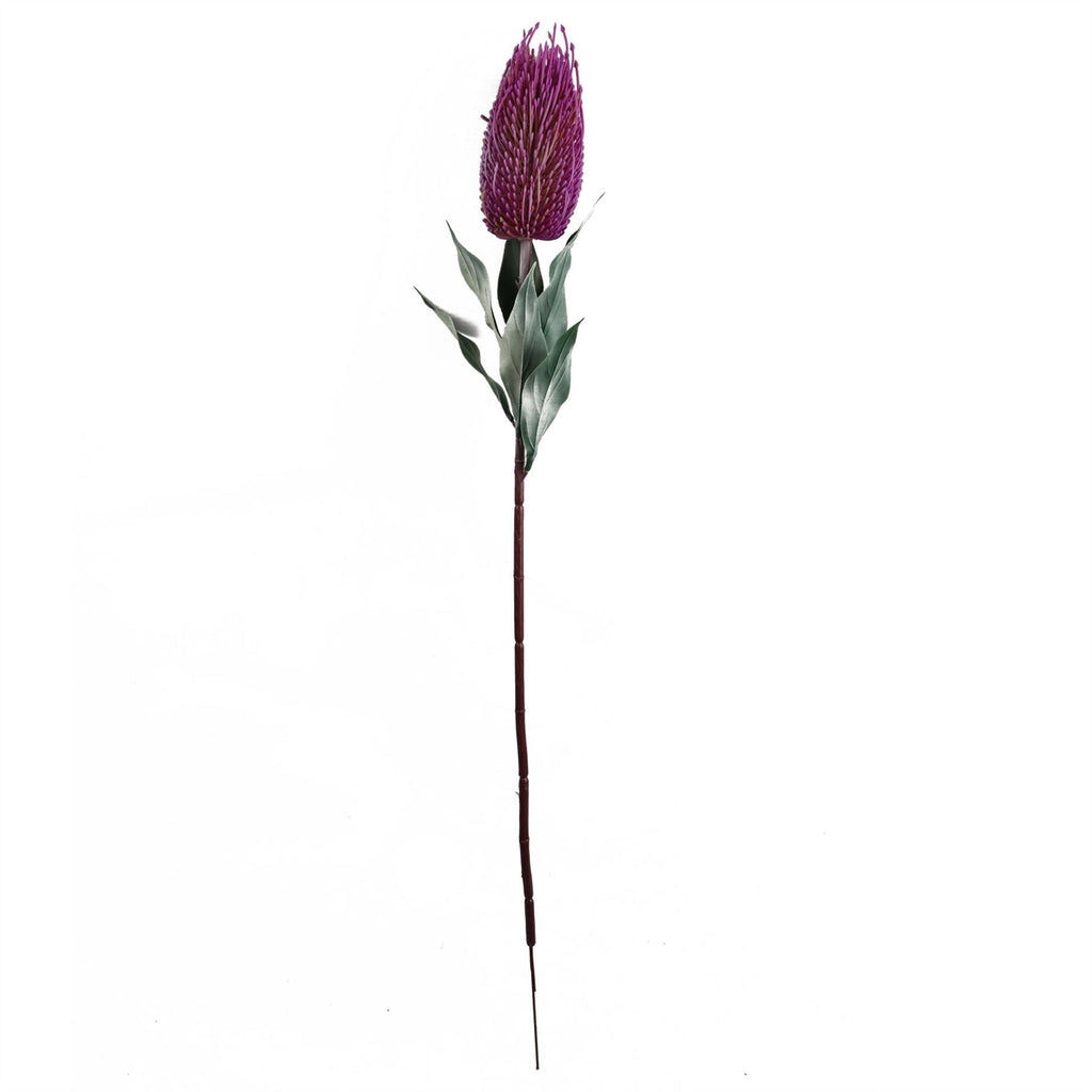 Pack of 6 x 75cm Banksia Menziesii Pink Flower Stem Artificial-3