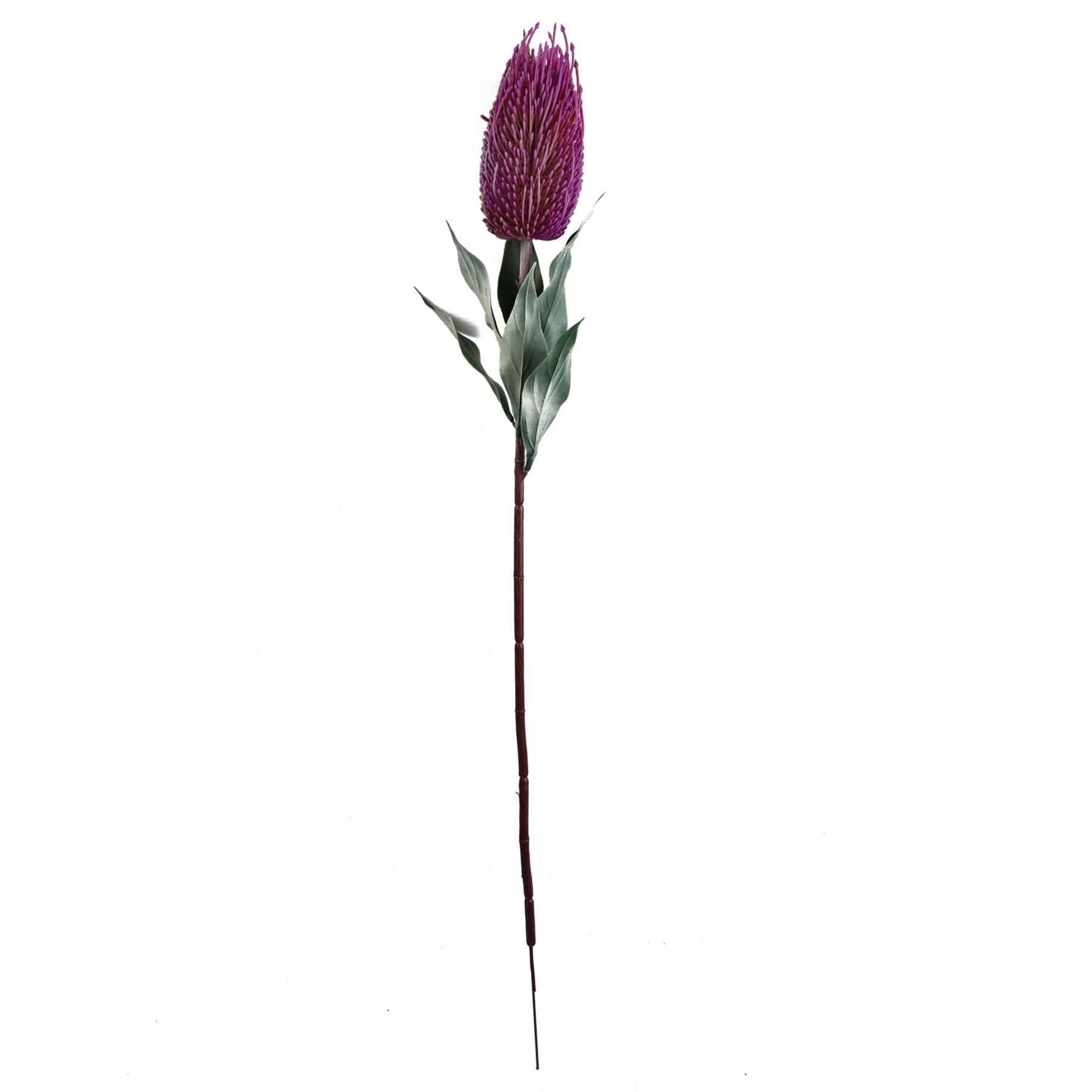 Pack of 6 x 75cm Banksia Menziesii Pink Flower Stem Artificial-3