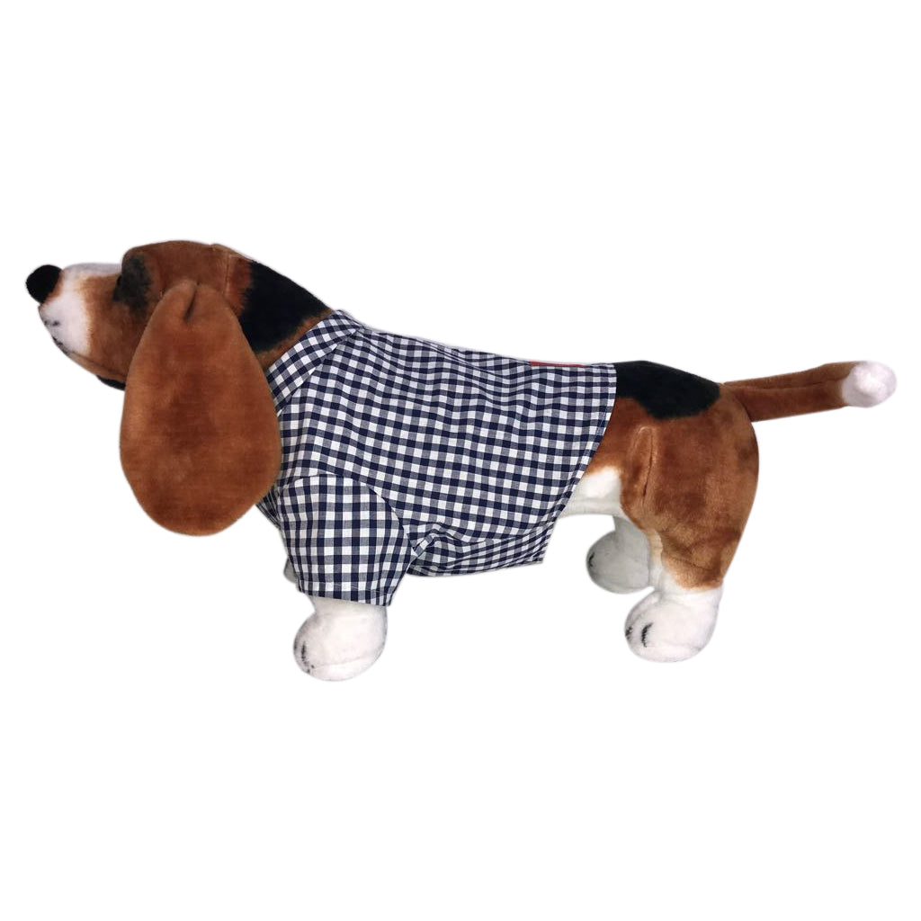 Blue Chef Dog Shirt by Doggy Doo Little