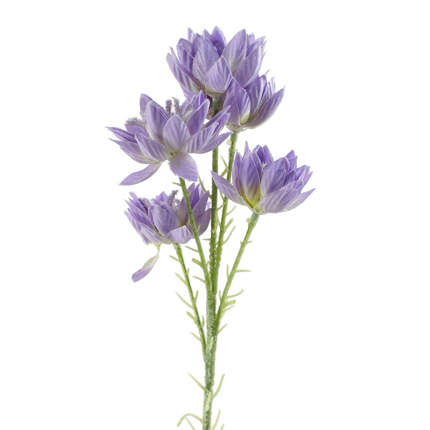 Pack of 6 x Artificial Flowers Purple Starflower Stem - 5 Flowers 60cm-3