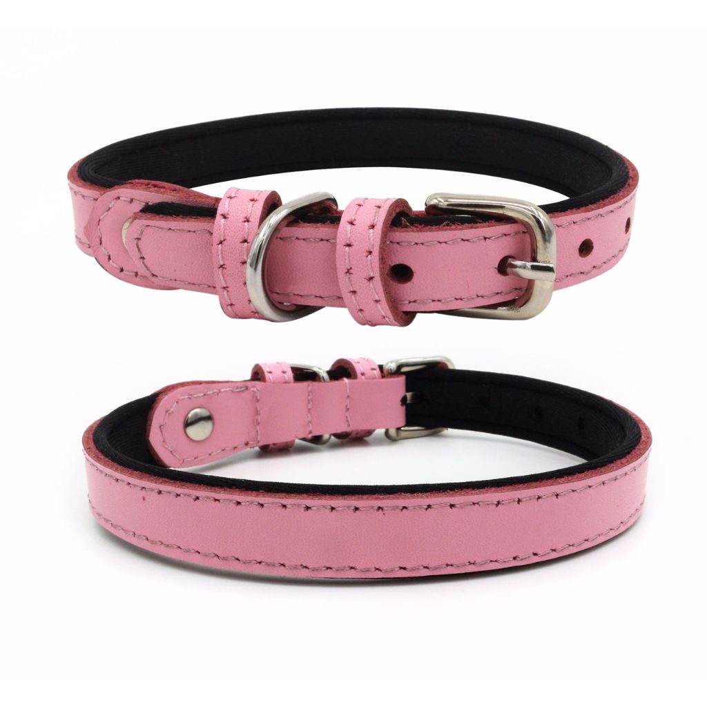 Light Pink Dog Collar - by Doggy Doo Little