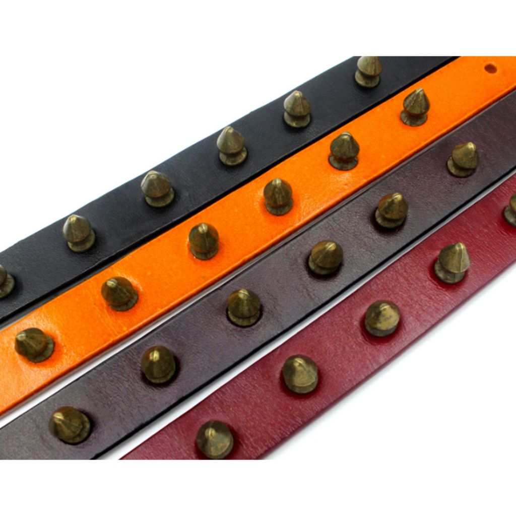 Black Spike Dog Collar - by Doggy Doo Little
